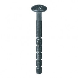 Śruba 4x50mm wstępnie nacięta z łbem soczewkowym 6 sztuk