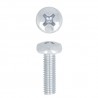 Śruba M6x30mm cynkowana łeb walcowy PH DIN7985 6szt.