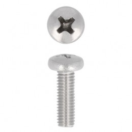 Śruba M3x16mm inox łeb walcowy PH DIN7985 12szt.