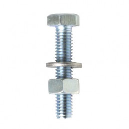 Śruba M8x30mm z podkładką i nakrętką cynkowana 5 szt.