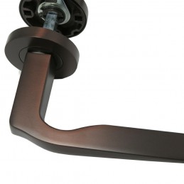 Klamka Lyra RM090 120mm brązowa