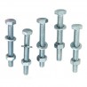 Śruba M6x50mm z podkładką i nakrętką cynkowana 5 szt.