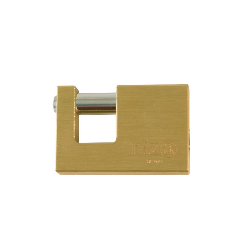 Kłódka trzpieniowa 60x40mm mosiężna mod.200