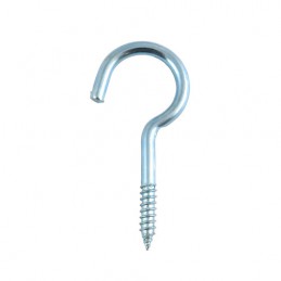 Hak półpełny haczyk wkręcany 4,3x63mm cynkowany 3szt.
