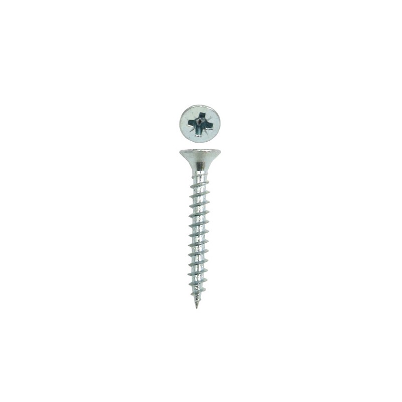 Wkręty 4x30mm cynkowane PZ łeb stożkowy 14szt.