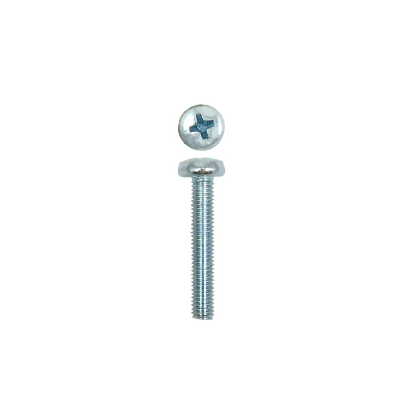 Śruba M5x30mm cynkowana łeb walcowy PH DIN7985 7szt.