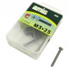 Śruba M3x25mm inox łeb walcowy PH DIN7985 12szt.