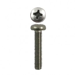 Śruba M4x20mm inox łeb walcowy PH DIN7985 9 szt.