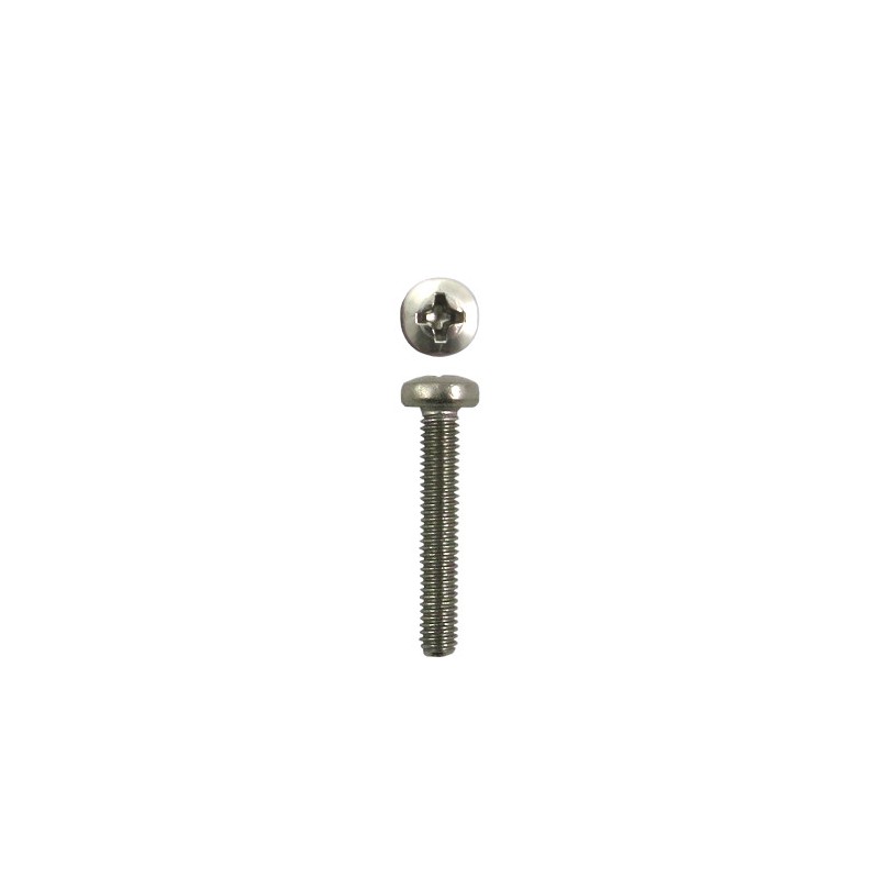 Śruba M4x25mm inox łeb walcowy PH DIN7985 9szt.