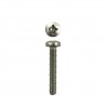 Śruba M4x25mm inox łeb walcowy PH DIN7985 9szt.