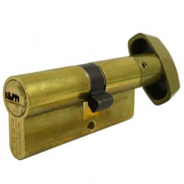 Wkładka z gałką do drzwi 65mm G30/35 mosiądzowana mod. T-60 TESA