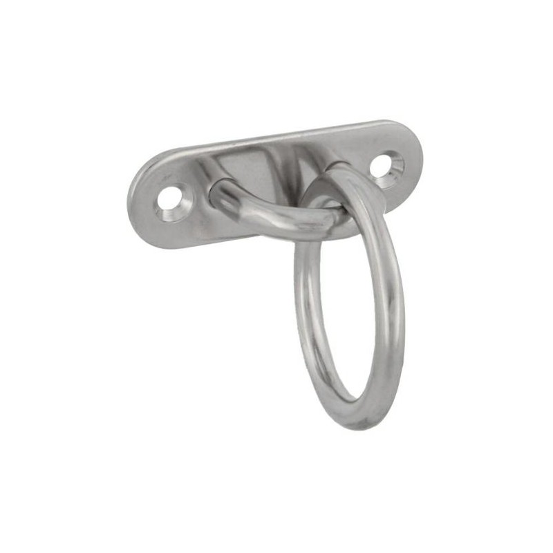 Ucho pokładowe owalne 60x20mm z pierścieniem 36mm mod. 30167