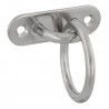 Ucho pokładowe owalne 80x26mm z pierścieniem 45mm mod. 30167