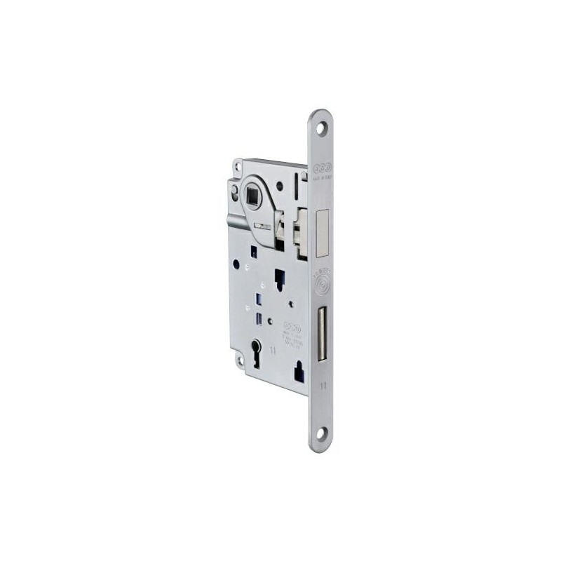 Zamek magnetyczny na klucz 90/50 chrom mat F18 CENTRO FOCUS z ryglem