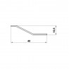 Listwa progowa 4-40x720mm dąb OUTLET
