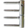 Zawias wkręcany 16x82mm z regulacją cynkowany LF