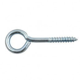 Haczyk wkręcany 4,8x73mm oczko 14mm cynkowany 4szt.
