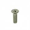 Śruba M5x16mm z łbem płaskim DIN965 inox 8 szt.