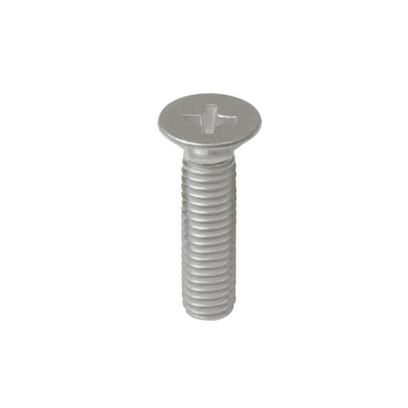 Śruba M5x20mm z łbem płaskim DIN965 inox 6 szt.
