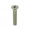 Śruba M5x25mm z łbem płaskim DIN965 inox 5 szt.