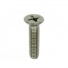 Śruba M6x25mm z łbem płaskim DIN965 inox 5 szt.