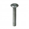 Śruba 4x25mm z łbem soczewkowym 16 sztuk