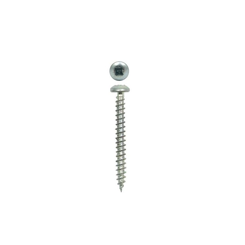 Wkręty 2,5x25mm cynkowane łeb walcowy PZ 26szt.