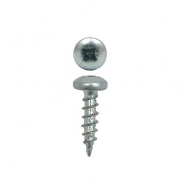 Wkręty 3x12mm cynkowane łeb walcowy PZ 32szt.