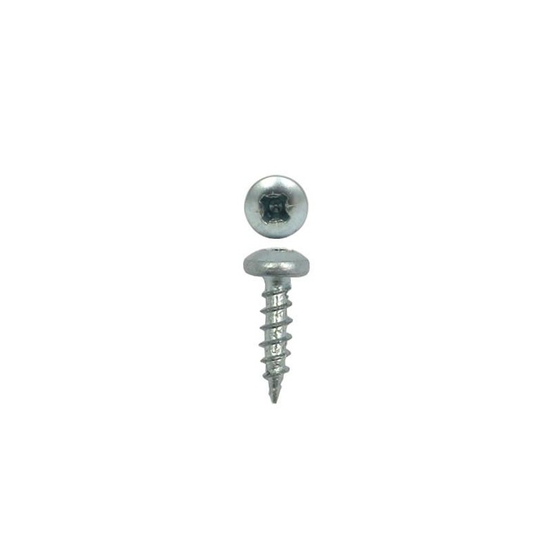 Wkręty 3x12mm cynkowane łeb walcowy PZ 32szt.