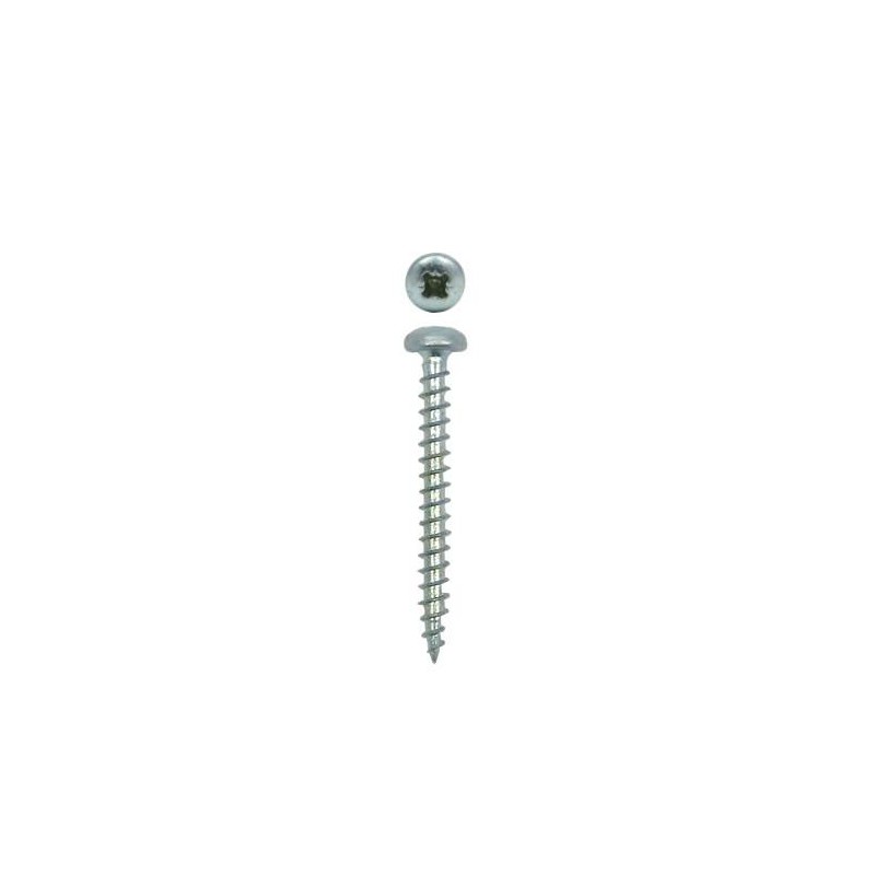 Wkręty 3x30mm cynkowane łeb walcowy PZ 22szt.