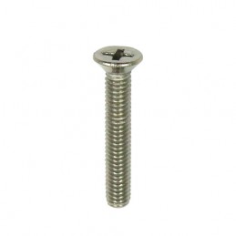 Śruba M4x25mm z łbem płaskim DIN965 inox 9 szt.
