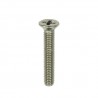 Śruba M4x25mm z łbem płaskim DIN965 inox 9 szt.