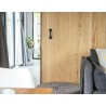 Pochwyt uchwyt drzwiowy mod. Bean D 152x42 stal czarny