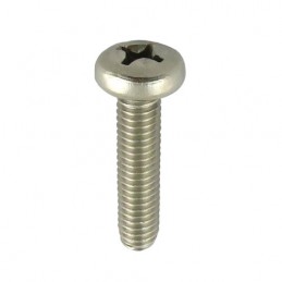 Śruba M6x25mm inox łeb walcowy PH DIN7985 5szt.