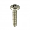 Śruba M6x25mm inox łeb walcowy PH DIN7985 5szt.
