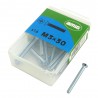 Śruba M3x30mm z łbem płaskim DIN965 cynkowana 16 szt.