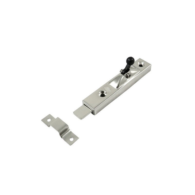 Zasuwka meblowa przekładana 75mm niklowana mod. 425