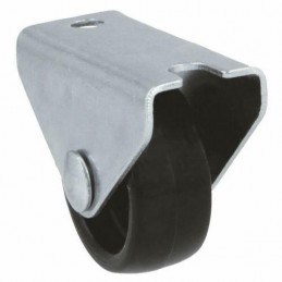 Kółko nylonowe 30mm stała płytka czarne mod. 1300