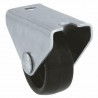 Kółko nylonowe 30mm stała płytka czarne mod. 1300
