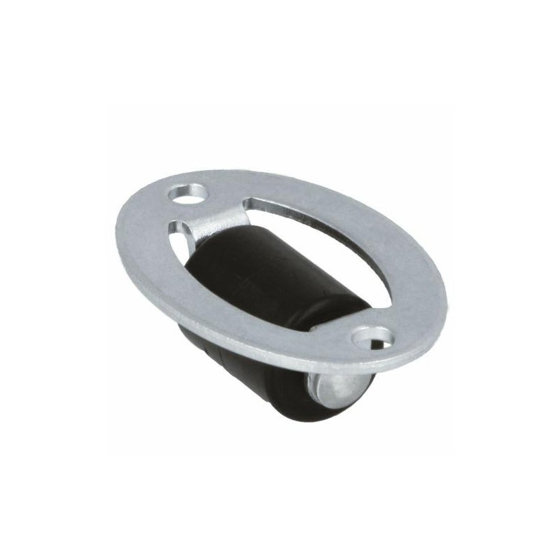 Kółko meblowe nylonowe do szuflad 13mm stała płytka 15kg mod. 1307