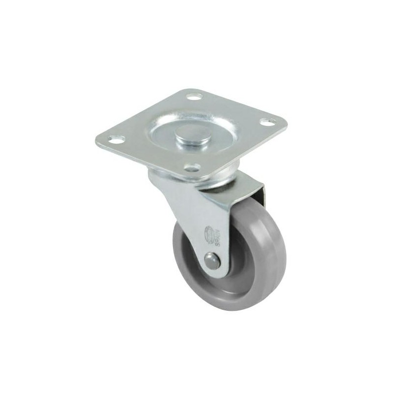 Kółko nylonowe 30mm obrotowa płytka szare mod. 2500