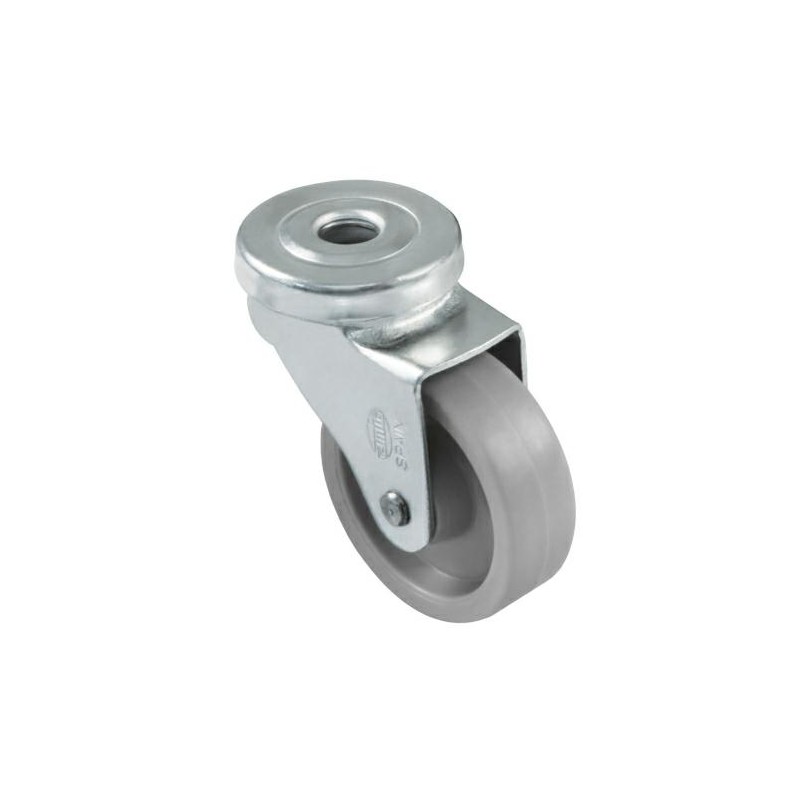 Kółko nylonowe 50mm otwór 10,4m szare mod. 2501
