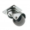 Kółko nylonowe 40mm obrotowa płytka szare mod. 2506