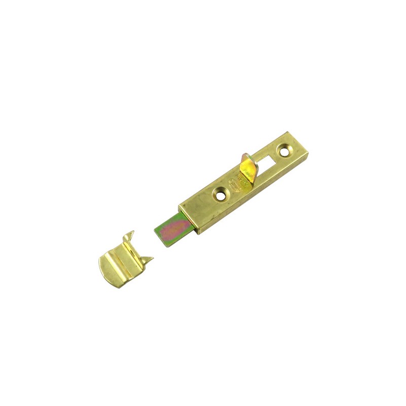 Zasuwka meblowa stalowa 60mm mosiądzowana mod. 368