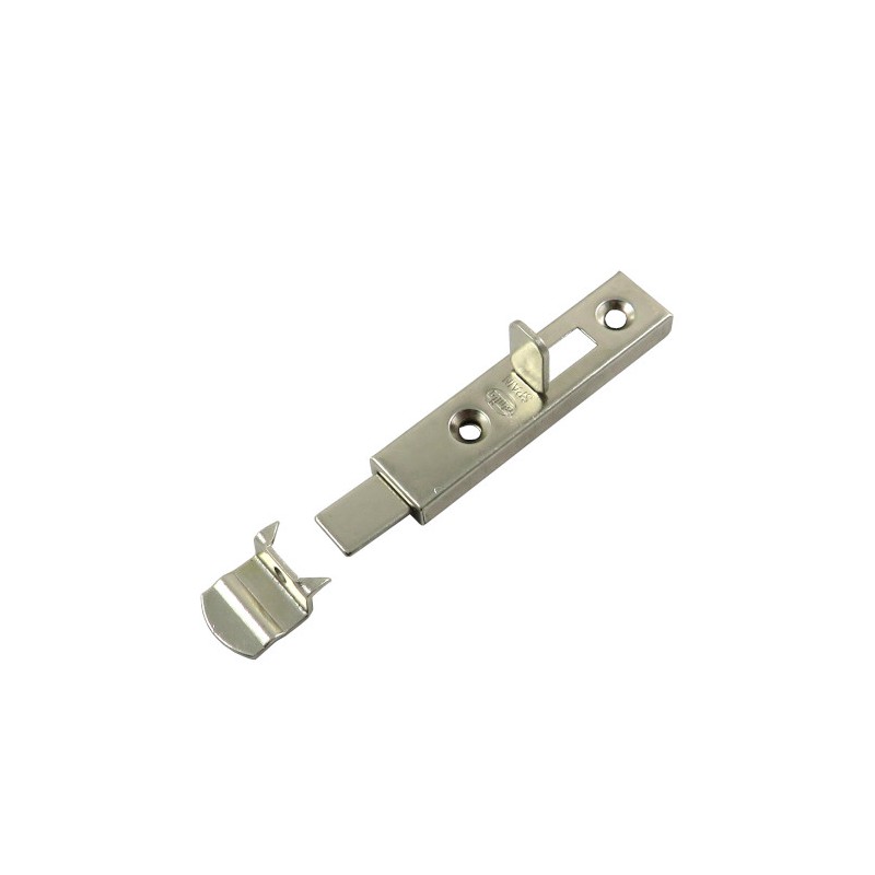 Zasuwka meblowa stalowa 60mm niklowana mod. 368