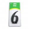 Cyfra 6 czarna 10cm - blister