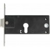 Zamek do profili metalowych na wkładkę 70 INOX mod. 726