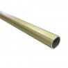 Pręt Drążek ubraniowy złoty mat 2m 20x18mm mod.1 do szafy