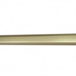 Pręt Drążek ubraniowy 20x18mm dł.4m złoty mod.1 do szafy
