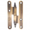 Zawias do drzwi 95x52mm mosiężny złoto antyczne rozłączny LEWY (pl) mod. 407